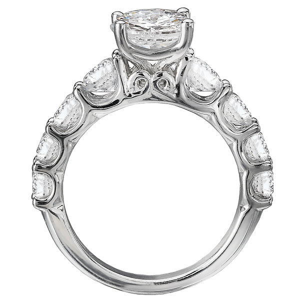 Round Classic Semi-Mount Diamond Ring