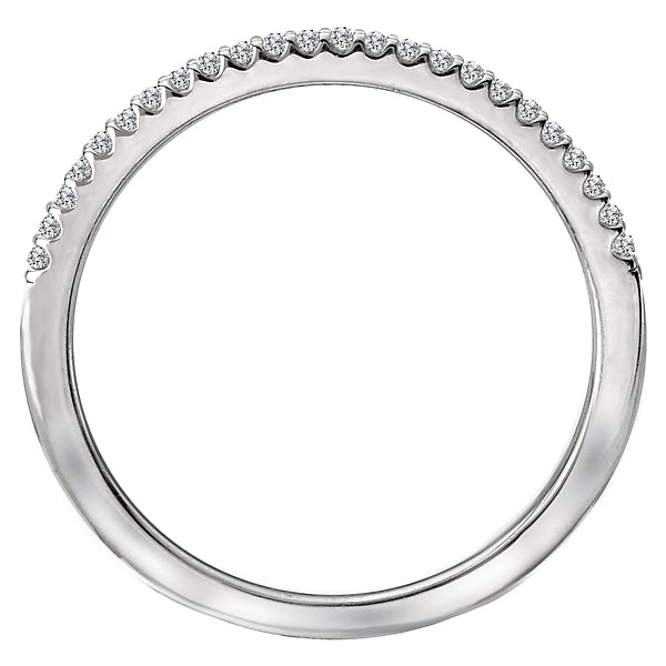 Round Matching Wedding Band