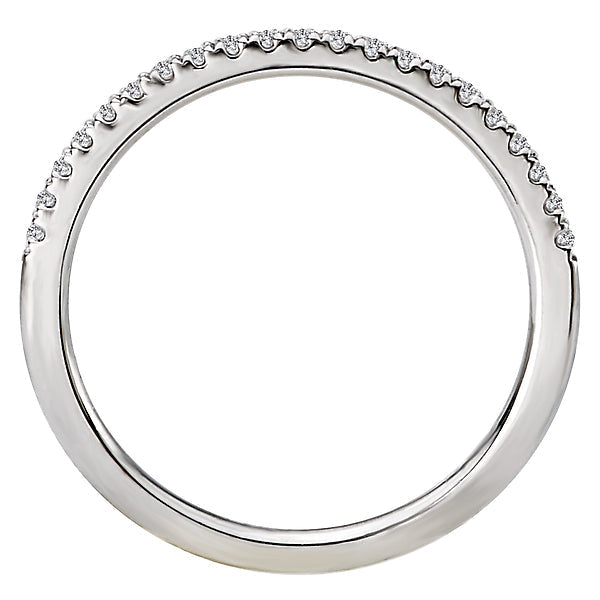 Round Matching Wedding Band