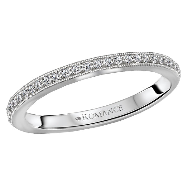 Round Matching Wedding Band