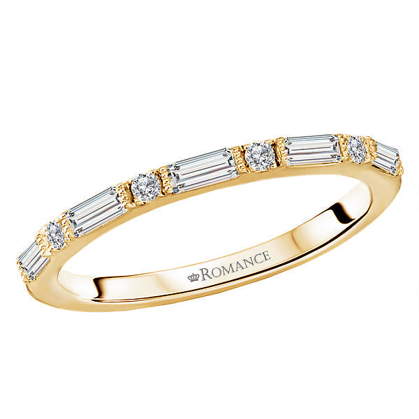 Baguette Diamond Wedding Band