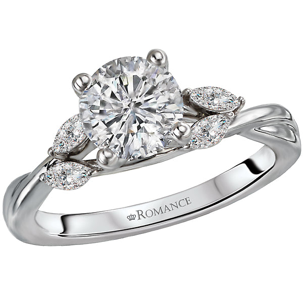 classic semi-mount diamond ring