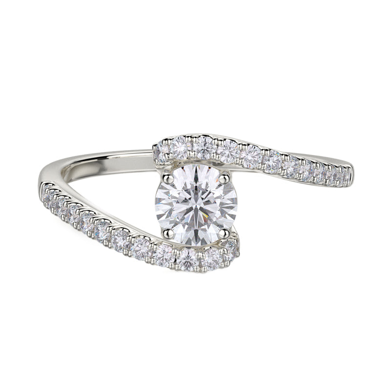 diamond engagement ring by love story