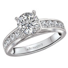 Round Classic Semi-Mount Diamond Ring