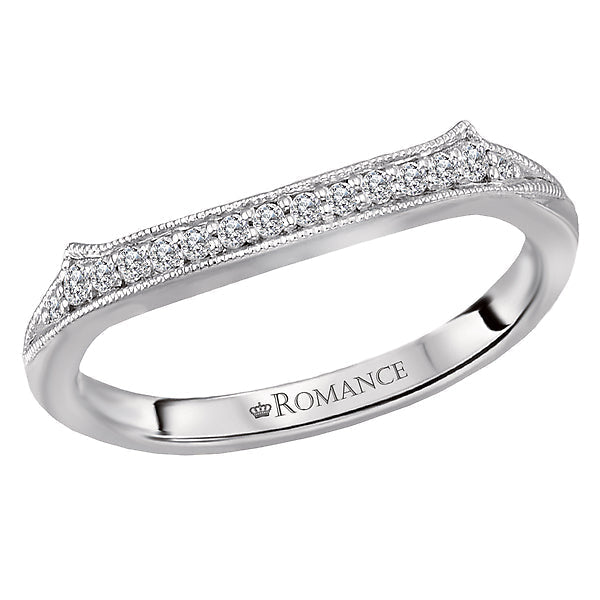 Round Matching Wedding Band