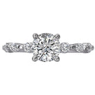 Round Classic Semi-Mount Diamond Ring