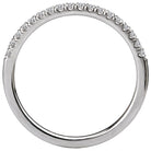 Round Matching Wedding Band