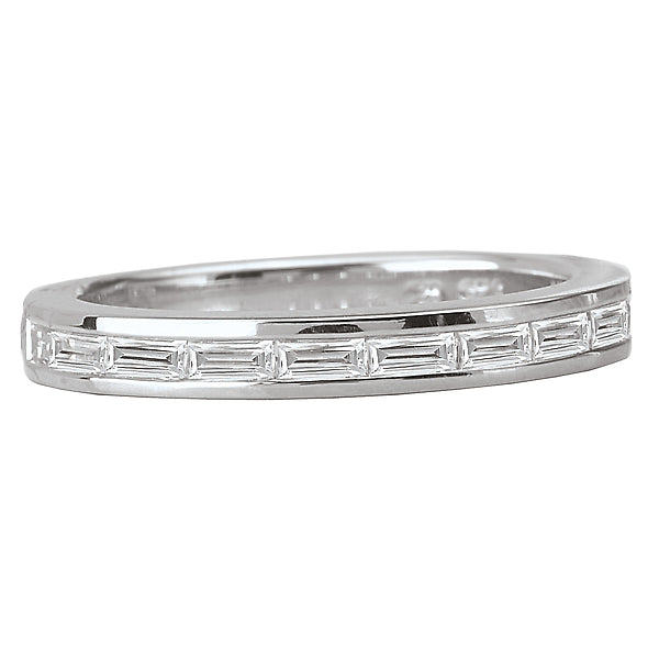 Baguette Matching Diamond Wedding Band