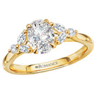 Oval Classic Semi-Mount Engagement Ring