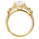 Oval Classic Semi-Mount Diamond Engagement Ring