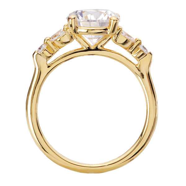 Round Diamond Semi-Mount Engagement Ring