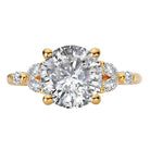 Round Diamond Semi-Mount Engagement Ring