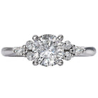 Round Diamond Semi-Mount Engagement Ring