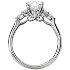 Round Diamond Semi-Mount Engagement Ring