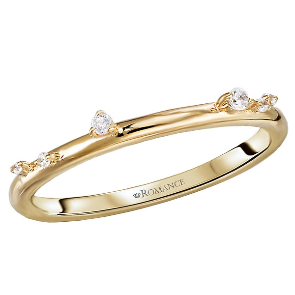 Round Diamond Weddng Ring