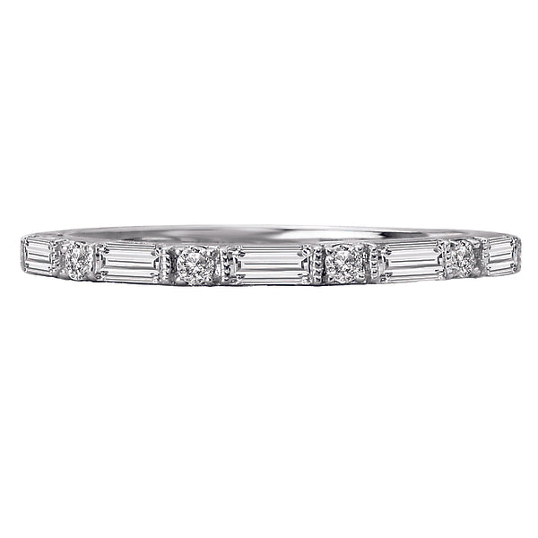Baguette Diamond Wedding Band