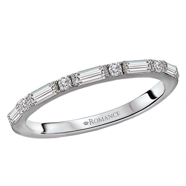 Baguette Diamond Wedding Band