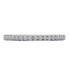Round Diamond Wedding Band