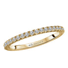 Round Diamond Wedding Band