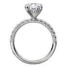 Round Semi-Mount Diamond Engagement Ring