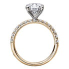 Round Semi-Mount Diamond Engagement Ring