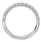 Round Diamond Wedding Band