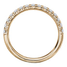 Round Diamond Wedding Band