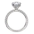 Round Diamond Semi-Mount Engagement Ring