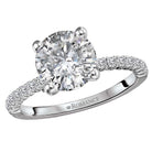 Round Diamond Semi-Mount Engagement Ring