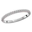 Round Diamond Straight Front Diamond Ring