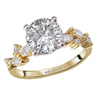 Round Semi-Mount Diamond Engagement Ring