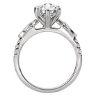 Marquise Diamond Semi-Mount Diamond Engagement Ring