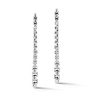 Sterling Silver Origin Graduated Box Chain Dangle Earrings