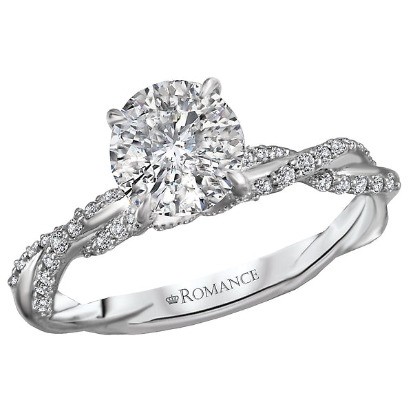 classic semi-mount diamond ring