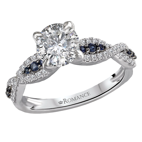 classic semi-mount diamond ring