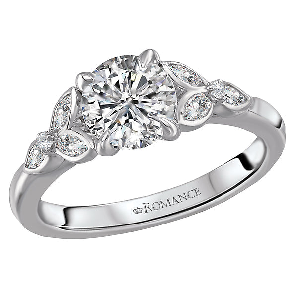 classic semi-mount diamond ring