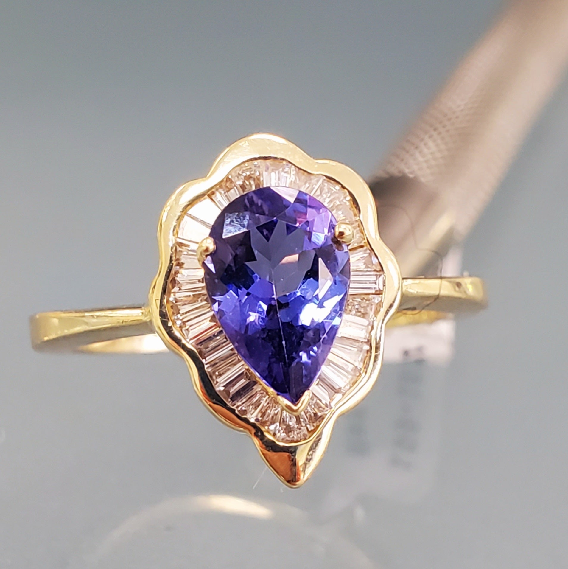 Tanzanite Ring 001-200-01901 14KW - Women's Fashion Rings | Hingham  Jewelers | Hingham, MA