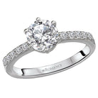 classic semi-mount diamond ring