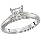 solitaire semi-mount diamond ring