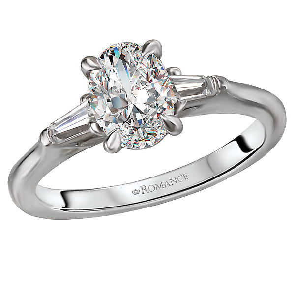 diamond semi mount engagement ring