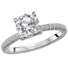 diamond semi mount engagement ring