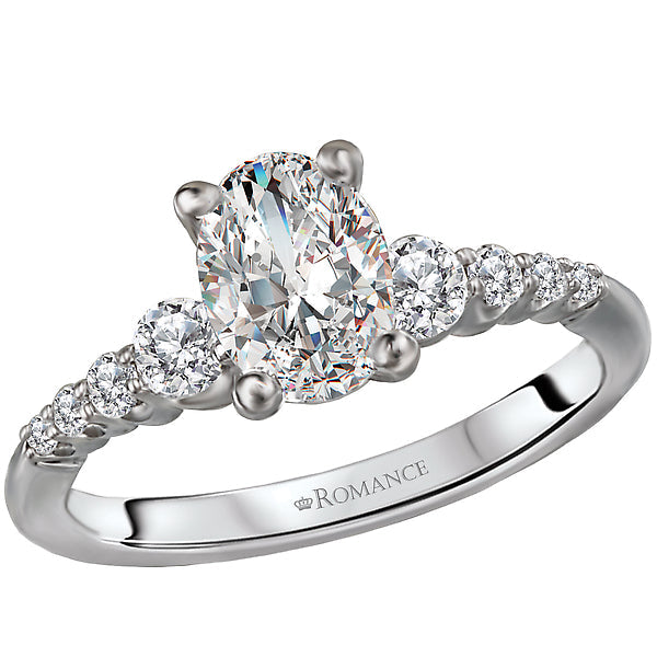 classic diamond semi-mount engagement ring