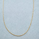 14k rope chain, 16"