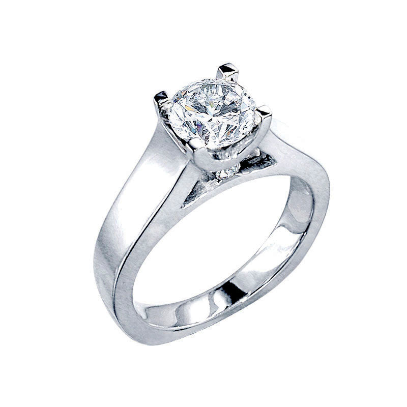 solitaire engagement ring by love story
