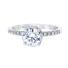 diamond engagement ring by love story