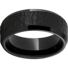 black diamond ceramic™ beveled edge band with moon finish